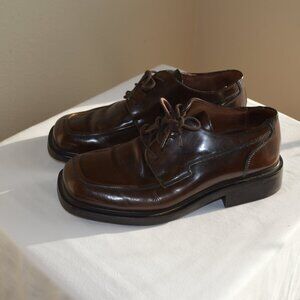 Kenneth Cole Reaction Brown Leather Men's Dress Shoes